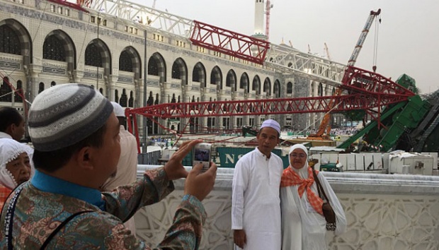 Tragedi Masjidil Haram di Mekah (dok TEMPO)