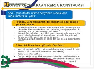 KASUS K3 KONSTRUKSI