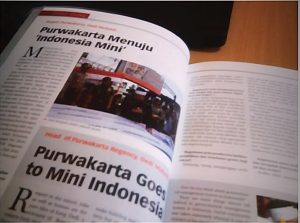 Hasil wawancara saya dengan KDM yang waktu itu masih Bupati Purwakarta, dimuat di Majalah Inspirator (foto dok Nur Terbit)