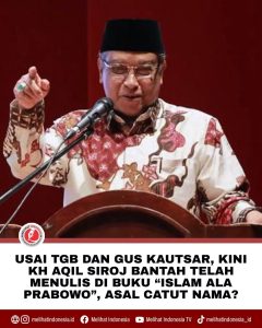 Teks : KH Agil Siroj (foto : FB)